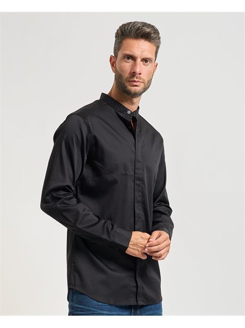 Men's Armani Exchange black shirt ARMANI EXCHANGE | XM001503-AF10192UC001